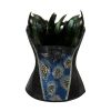 Sexy Burlesque Peacock Corset Dress - Image 6