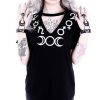 Gothic Symbol Moon T-shirt