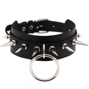 Gothic Choker Spike Necklace – Gothic Honey