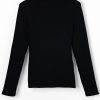 Casual Round Neck Hollow Blouse Top - Image 3