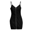 Summer Zipper Evening Backless Dress