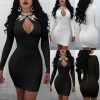 Crystal Bandage Evening Club Mini Dress