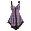 Cami Swing Plaid Top - Image 5