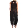 Gothic Transparent See-through Mesh Rock Dress - Image 3