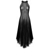 Gothic Transparent See-through Mesh Rock Dress