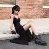 Japanese Gothic Halter Party Club Dress - Image 4