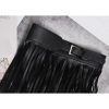 Pu Leather Long Tassel Girdle Belt - Image 6