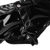 Gothic Latex Rave Mini Booty Shorts - Image 5