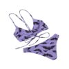2 Piece Bat Print Bikini Suit - Image 3