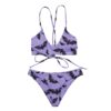 2 Piece Bat Print Bikini Suit - Image 2