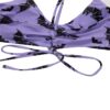2 Piece Bat Print Bikini Suit - Image 4