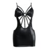 Wetlook Mini Bodycon Latex Night Dress - Image 2
