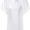 Alternative Silk Satin Long Robe - Image 5
