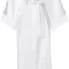 Alternative Silk Satin Long Robe - Image 12